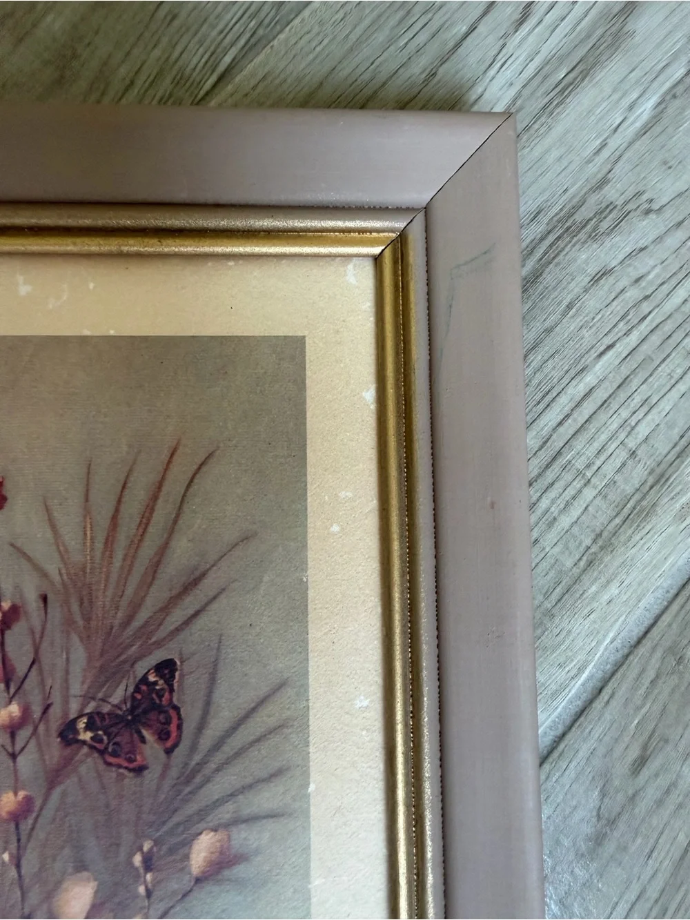 Vintages Magee Co Set of 2 Cottage Core Floral Prints